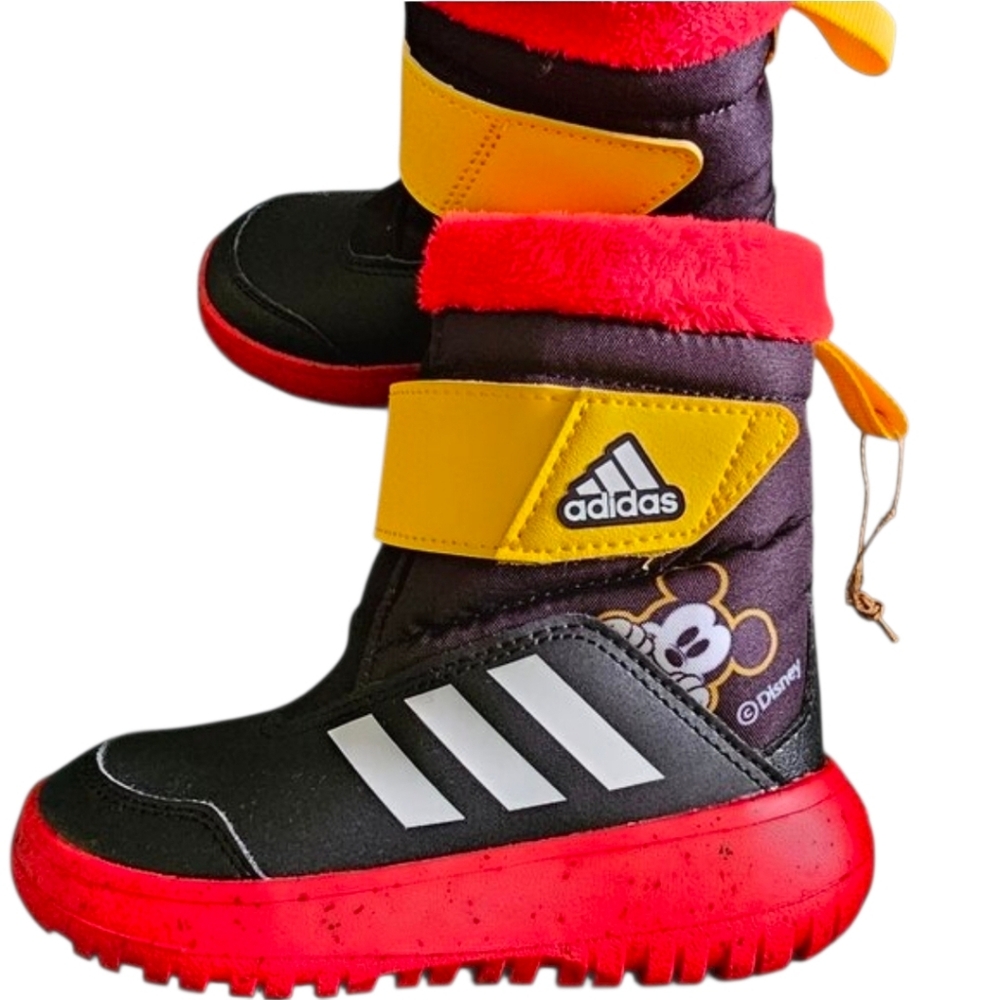 Adidas Boots Adidas Winterplay X Disney Mickey Mouse Boots Unisex Toddler Size 9
